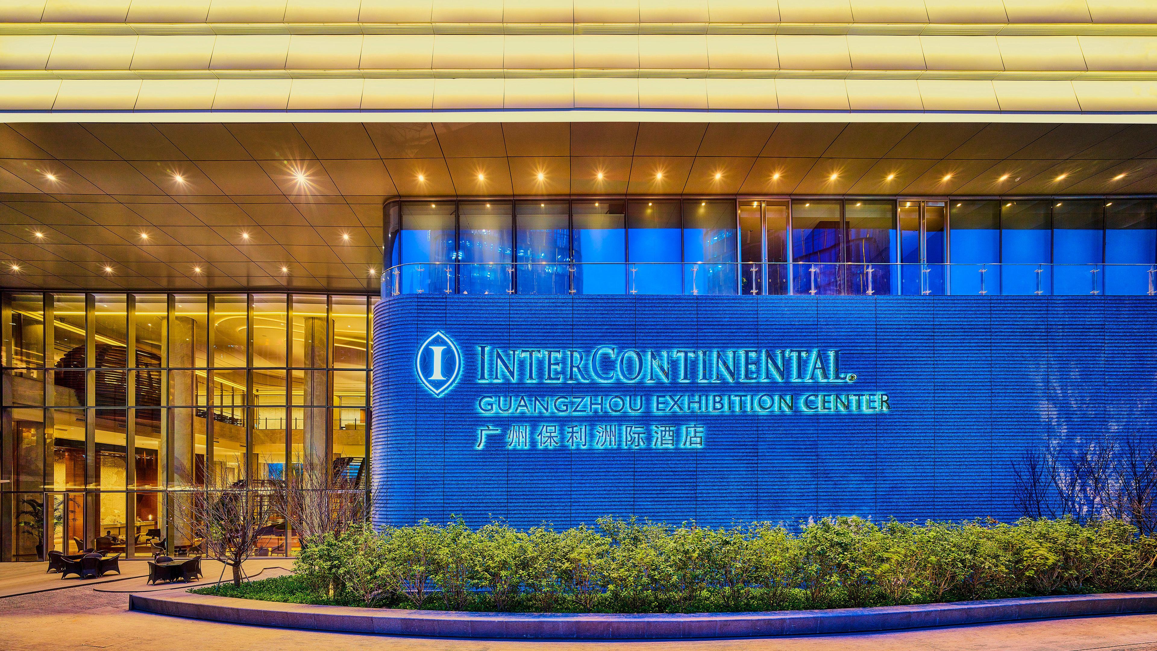 Intercontinental Guangzhou Exhibition Center, An Ihg Hotel - Free Canton Fair Shuttle Bus And Registration Counter Buitenkant foto